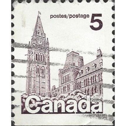 CANADA, Houses of Parliament, violet 1979, 5c, #5