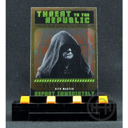 Topps Star Wars Chrome Jedi vs Sith – Insert Set – Threat to Republic (10 cards)