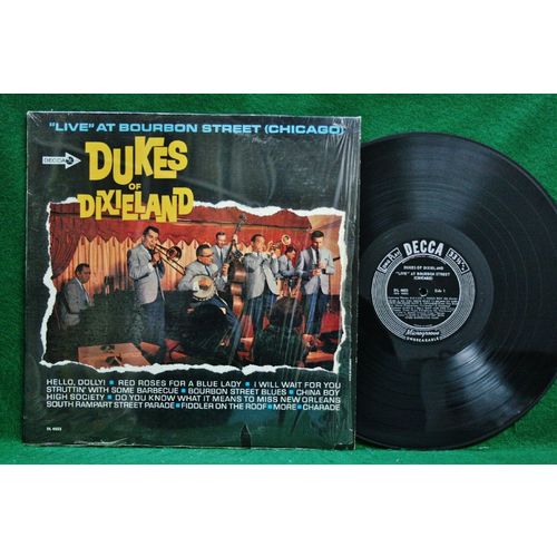 Dukes of Dixieland - Live-At Bourbon Street (Chicago) - DL 4653 - EX+