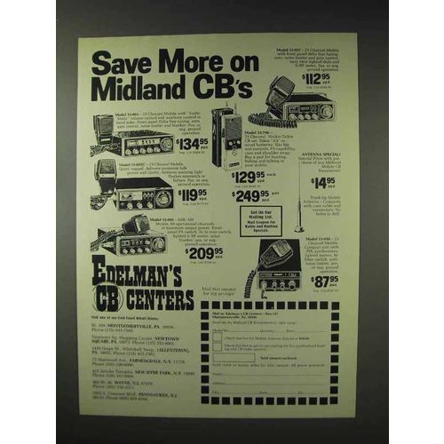 1976 Midland CB Radio Ad - 13-883 13-857 13-796