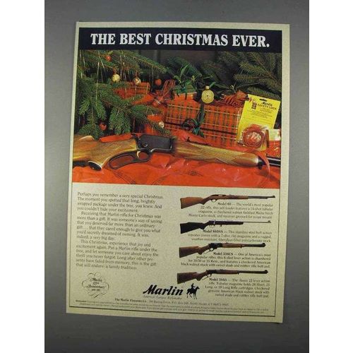 1996 Marlin Rifle Ad - Model 60, 880SS, 336CS, 39AS