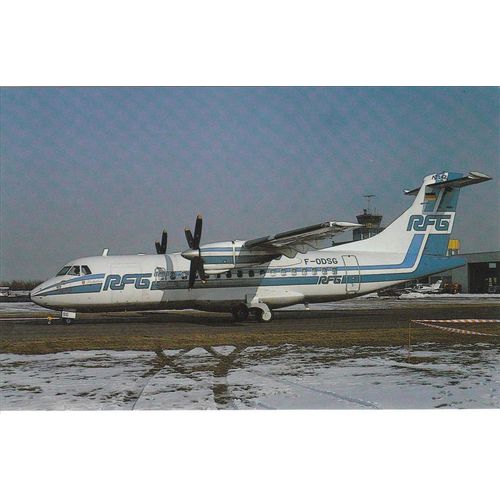 RFG ATR 42 Civil Aircraft Postcard (A20241)