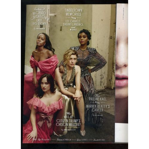 VANITY FAIR MAGAZINE #679 HOLLYWOOD 2017 ISSUE EMMA STONE PORTMAN ADAMS LUPITA