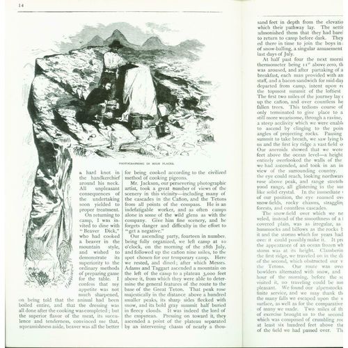 The Ascent of Mount Hayden, Grand Teton: 1872. Langford..1->29 lots of 10 copies