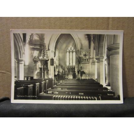 FRETHERNE CHURCH, GLOUCESTERSHIRE, used vintage postcard =