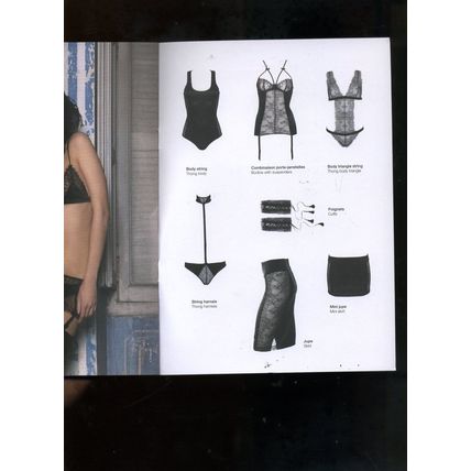MAISON CLOSE French Lingerie Catalog/ 2016 Sexy Lingerie VILLA SATINE NEW