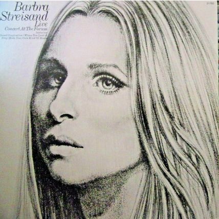 Barbra Streisand-Live Concert At The Forum-LP-1972-NM/EX
