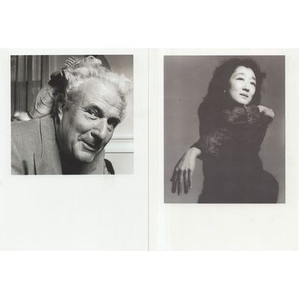 Mitsuko Uchida Colin Davies 2x BBC Music Postcard s