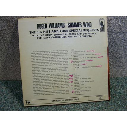 Roger Williams - Summer Wind