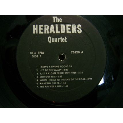 Heralder's Quartet - I Serve A Living God