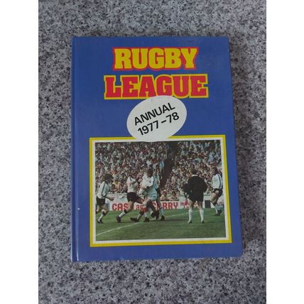 Rugby League Annual 1977-78 Book