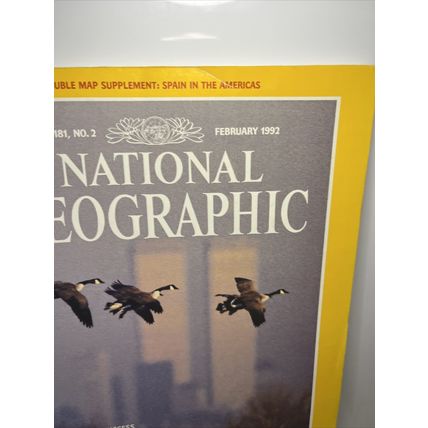 National Geographic Magazine Feb 1992 Eastern Wildlife - Vintage Collectable