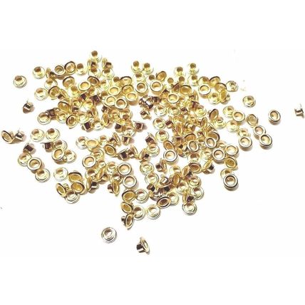 Eyelets Brass 200PC Set 8mm / 4mm Grommet Leather Craft Tool Repair DIY