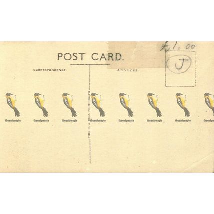 Guildford High Street, Surrey, Rare RP, Taped On Back For Crack, Postcard