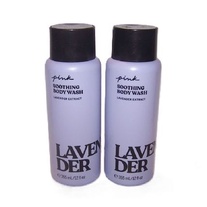 Victoria's Secret PINK Lavender Soothing Body Wash Lot of 2