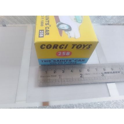 Corgi - 258 - VOLVO P1800 - Promotional Oversize - Replica / Repro Box