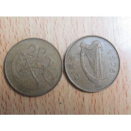 Ireland 1975 2p Coin