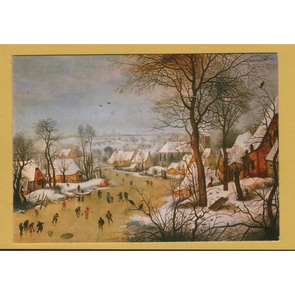 The Bird Trap - Pieter Brueghel, The Younger - Postally Unused - Medici Society