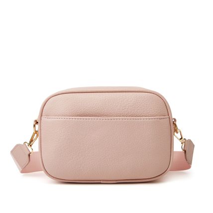 Women's Small Classy Crossbody Purse Leather Satchel Bags Pink