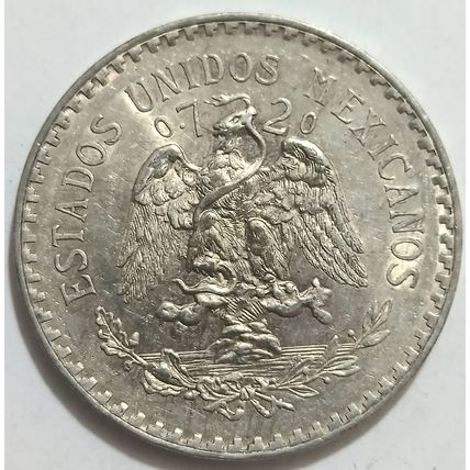 Mexico Vintage Silver Coinage Lot 1933-1943-1947-1956-1966. Set of 5 pcs