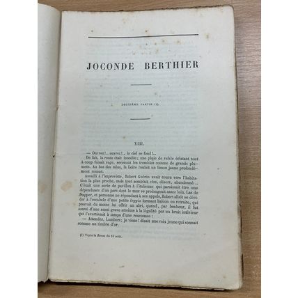 RARE* 1 SEPTEMBRE 1886 REVUE DES DEUX MONDES FRENCH LARGE PAPERBACK BOOK (P3)