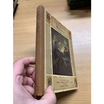 1915 "STORIES OF CHILDREN FROM DICKENS" H COPPING ART FICTION ANTIQUE BOOK (P4)