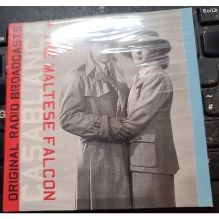 CASABLANCA + THE MALTESE FALCON ORIGINAL RADIO BROADCASTS AUDIO BOOK CD NEW