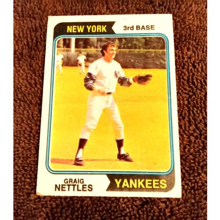 1960Topps # 251 Graig Nettles New York Yankees VG/EX Shape Low Grade (CJ)
