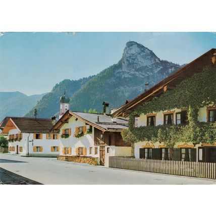 Postcards Oberammergau, Bavaria, Germany x4. Job lot