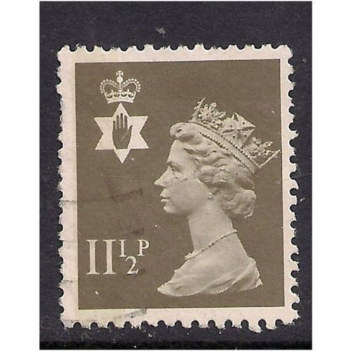 Northern Ireland GB 1981 11 1/2p Drab SG N134.(k62 )