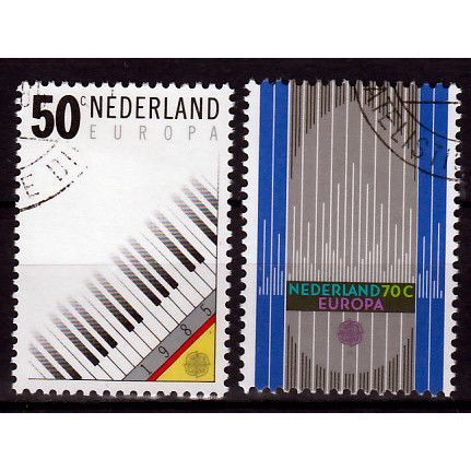 Nederland Europa Cept 1985 gestempeld