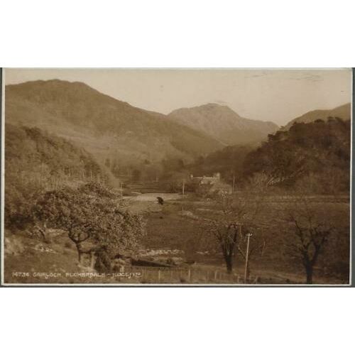 Gairloch, Wester Ross, Highland - Flowerdale - Judges postcard 1944 pmk