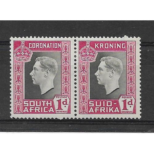 SouthAfrica.SG72 1d Grey-Black and Carmine.Mounted Mint.June19