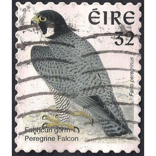 EIRE, BIRDS, Peregrine Falcon, white 1997, 32