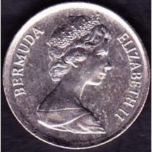 1983 Bermuda 10 Cents Coin