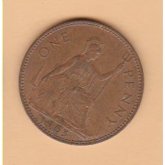 GB Penny 1963 EF