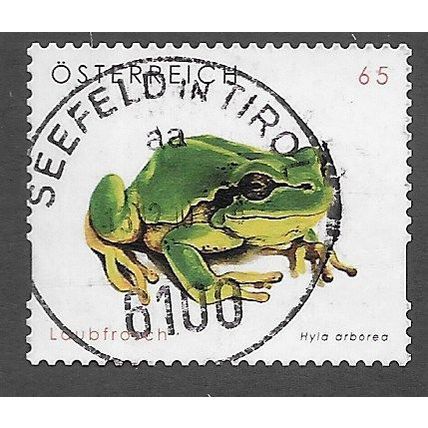 AUT 2008 65c (S/A) 'FAUNA - TREE FROG ' FINE USED (EBID73-344)