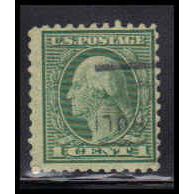 Used 543 1c George Washington Barely Clears K3538