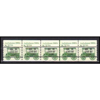2128a 8.3c Ambulance Very Fine MNH Dry Gum PNC 2/5 Gap 2L AA0378