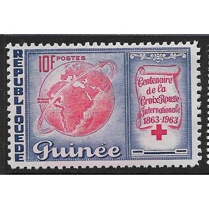 1963 SG 405 - mint no gum - RED CROSS