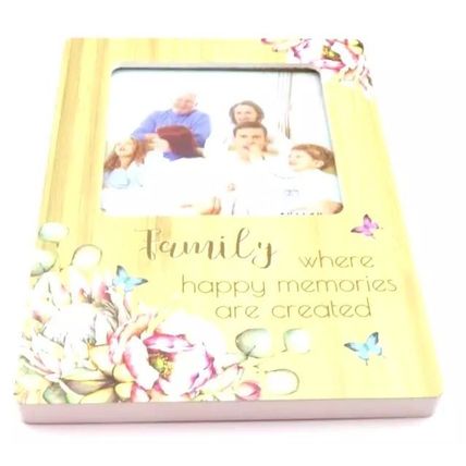 Family Photo Frame Where Happy Memories are Created 18.5 CM Gift Home Decor