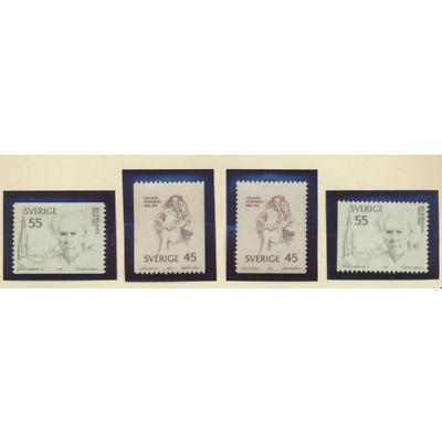 Sweden Stamps Scott #831 To 834, Mint Hinged