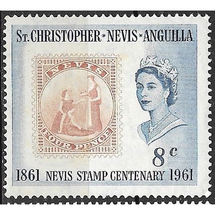 ST. CHRISTOPHER 1961 SG 124 - MLH (*)