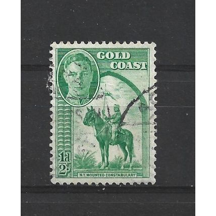 GoldCoast.SG135 1/2d Northern Territories Mounted Constabulary.Fine Used.Jun25w