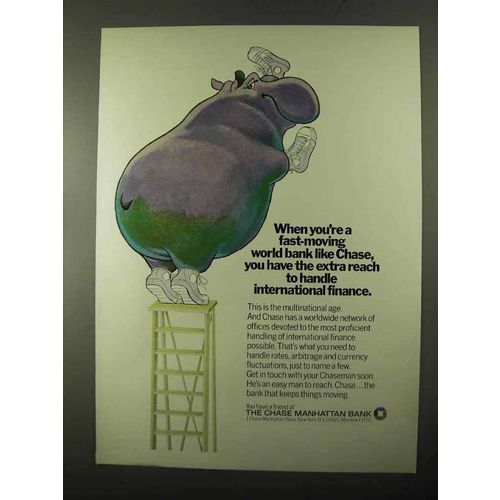 1971 Chase Manhattan Bank Ad - Have the Extra Reach