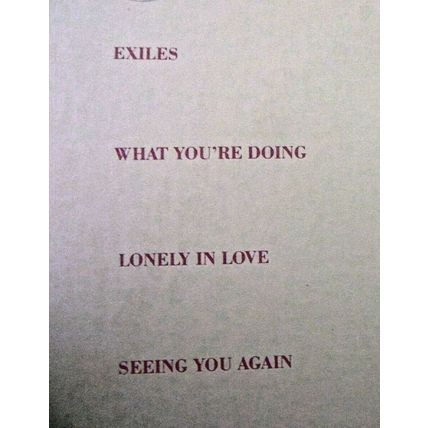 Dan Fogelberg-Exiles-LP-1987-NM/EX
