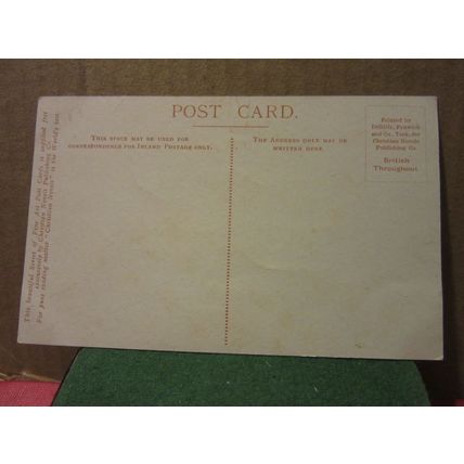 WHALLEY ABBEY, CLITHEROE, LANCASHIRE unused antique postcard =