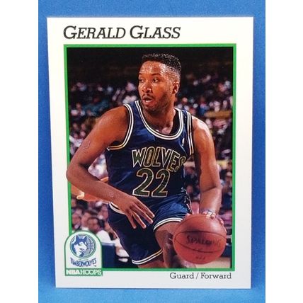 1991-92 Hoops #126 Gerald Glass