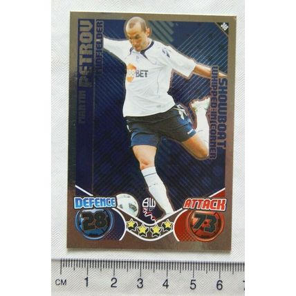 2010/11 Topps Match Attax Trading Card 366 Martin Petrou, Bolton Wanderers