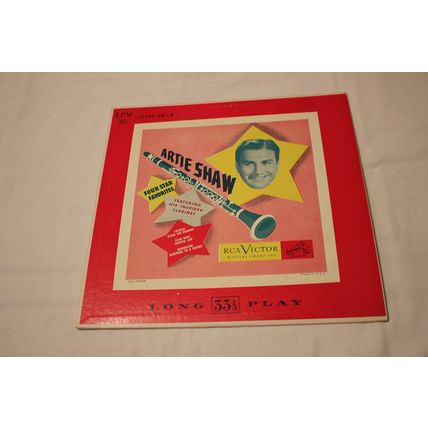 Artie Shaw 10" LP with Original Cover-FOUR STAR FAVORITES